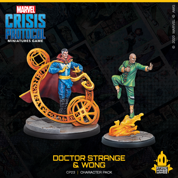 Marvel Crisis Protocol : Doctor Strange and Wong Character Pack